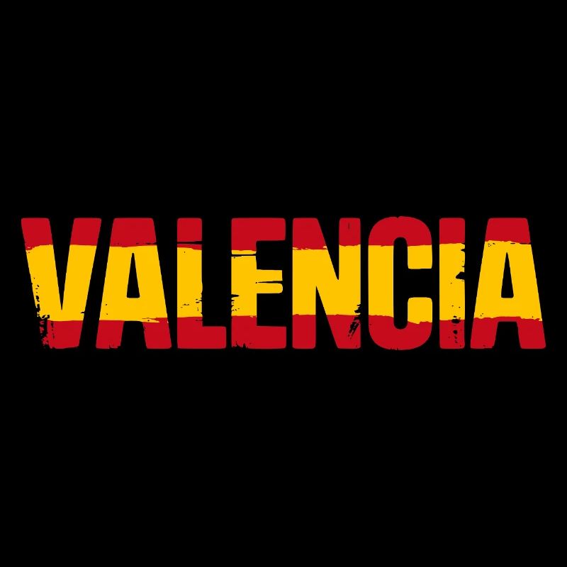Valencia Flagge Spanien