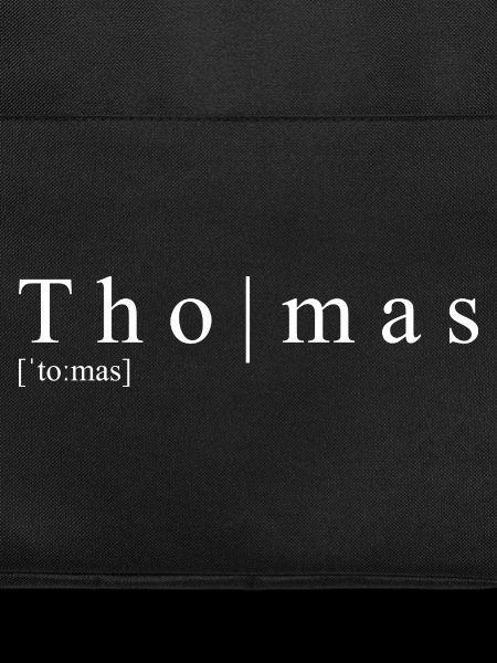 Thomas Definition Typografie