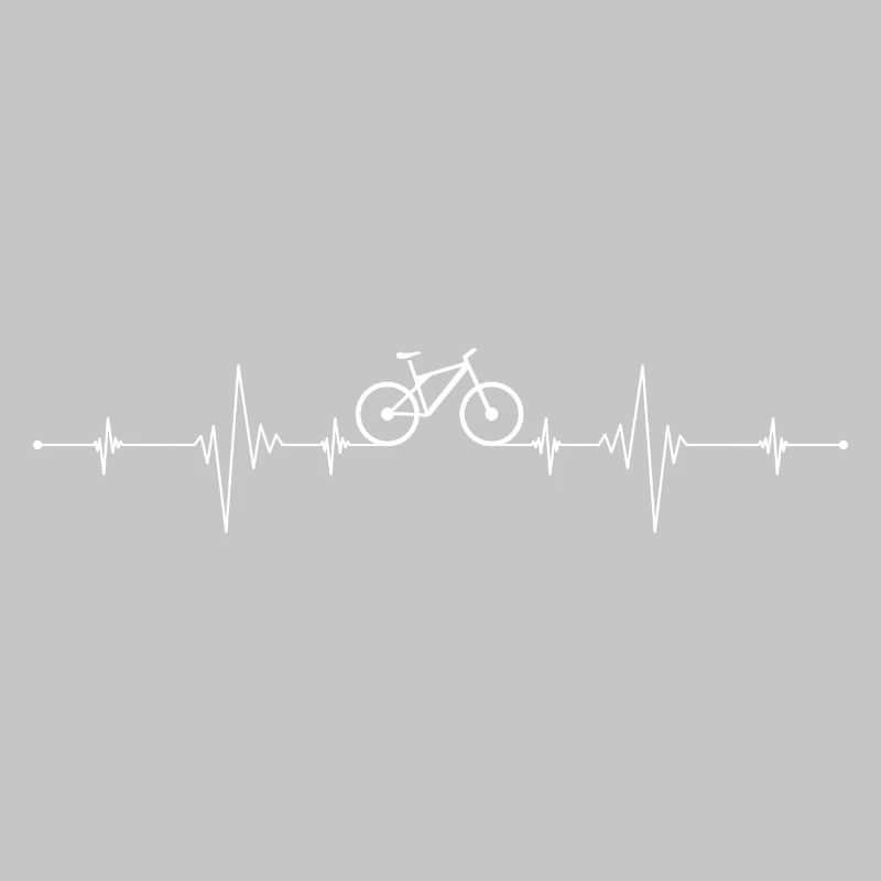 Graphique du rythme cardiaque du cycle