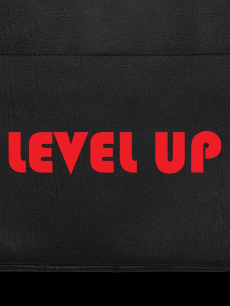 LEVEL UP-Red Text