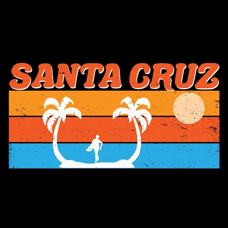 Santa Cruz Surf Retro Sunset