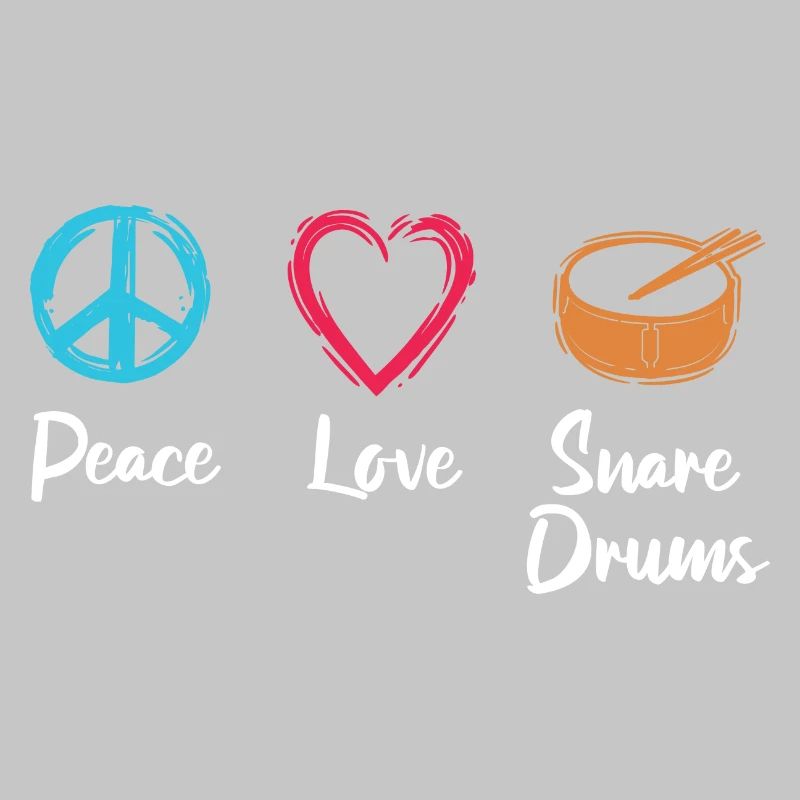 Peace Love Drum