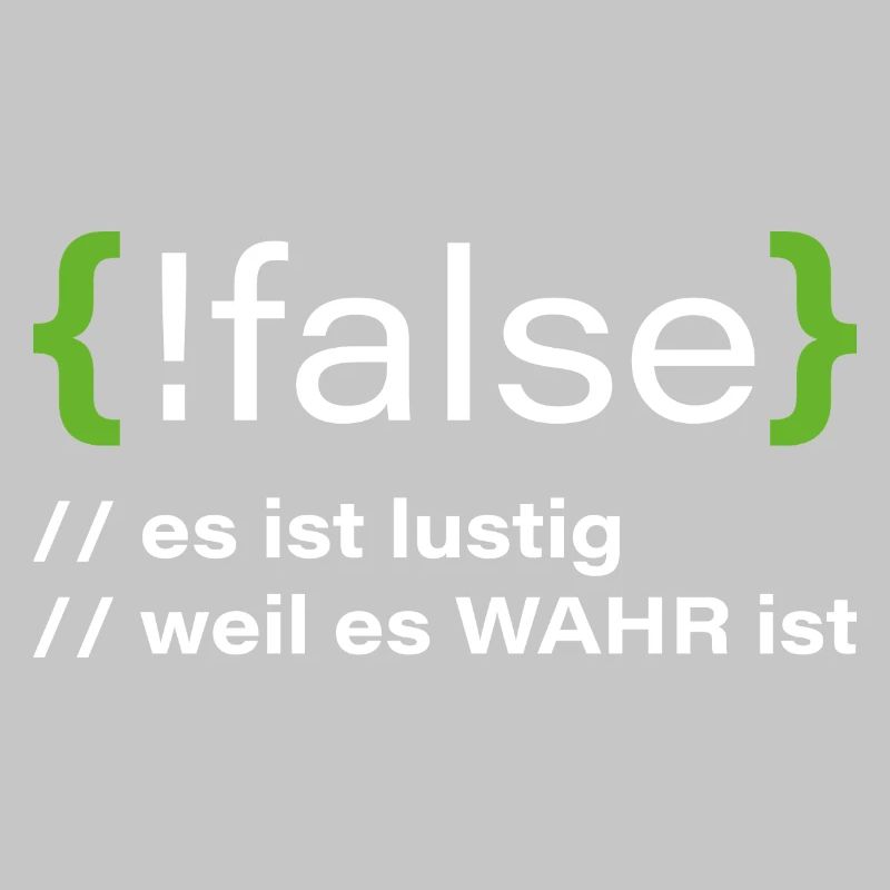 faux - Programmeur drôle qui dit