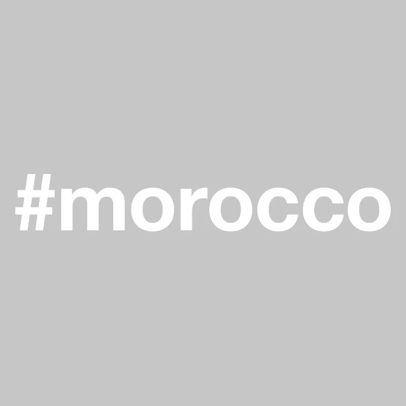 MAROC Hashtag Marokko