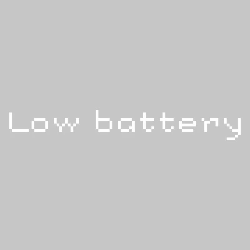 Conception de l’affichage de la batterie faible