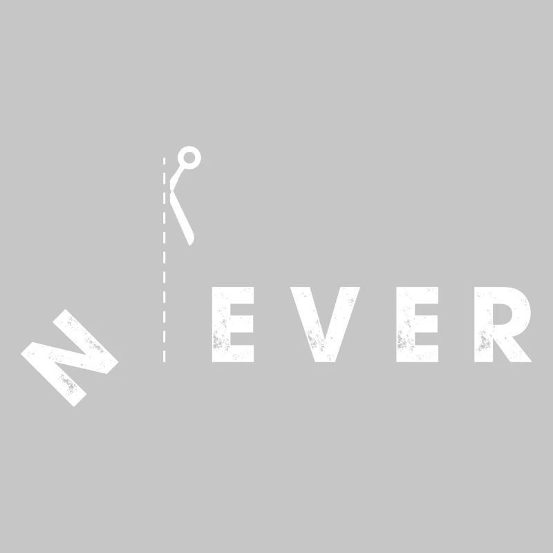 Conception de ciseaux Never Cut Boundaries