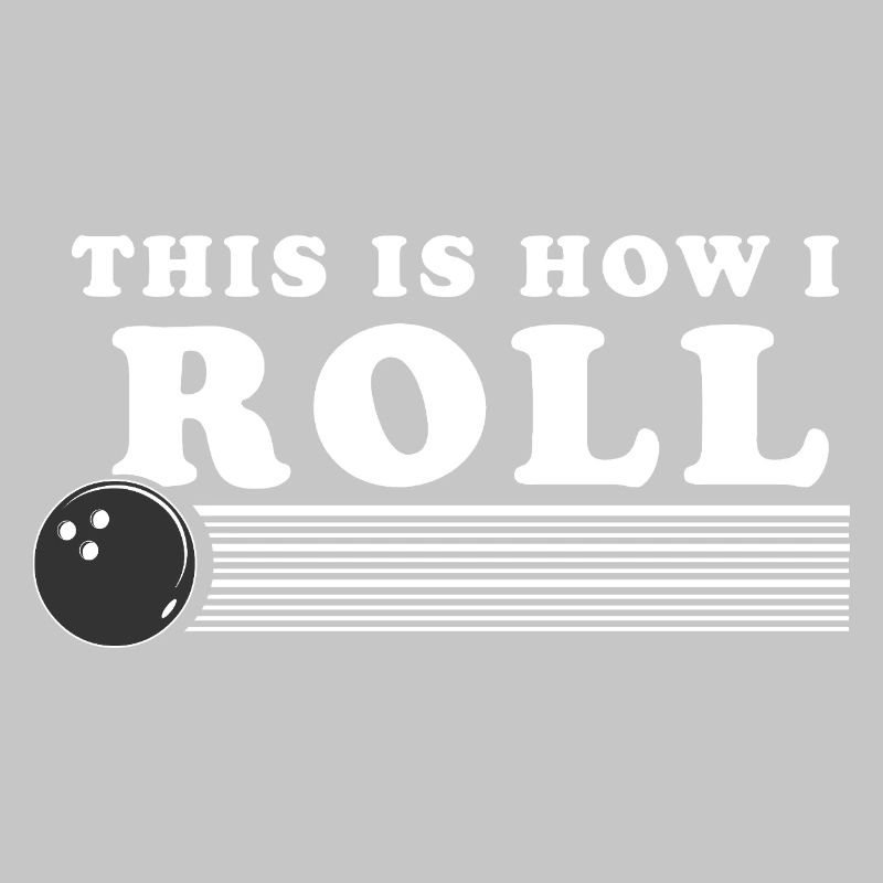 C’est ainsi que je ROll boule de bowling rétro