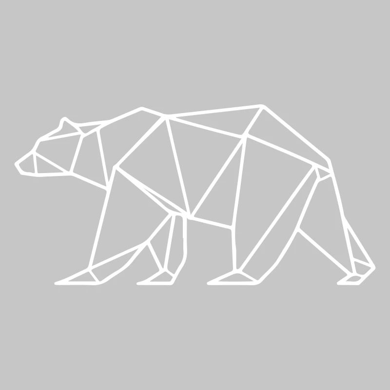 Bear Grizzly Polar Bear Polygon