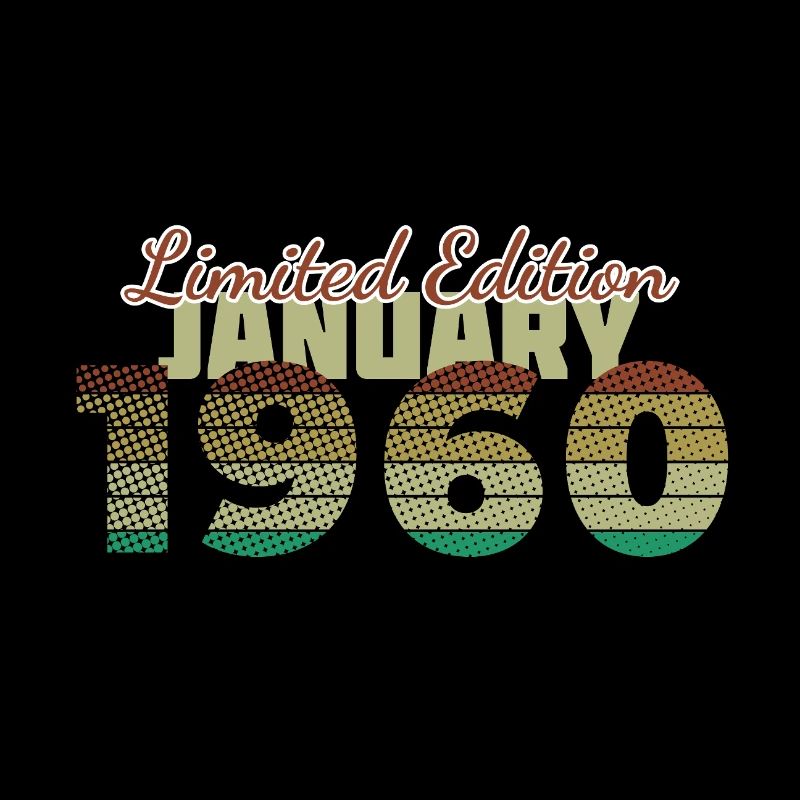 66e anniversaire Édition Limitée (SCR) 01/1960