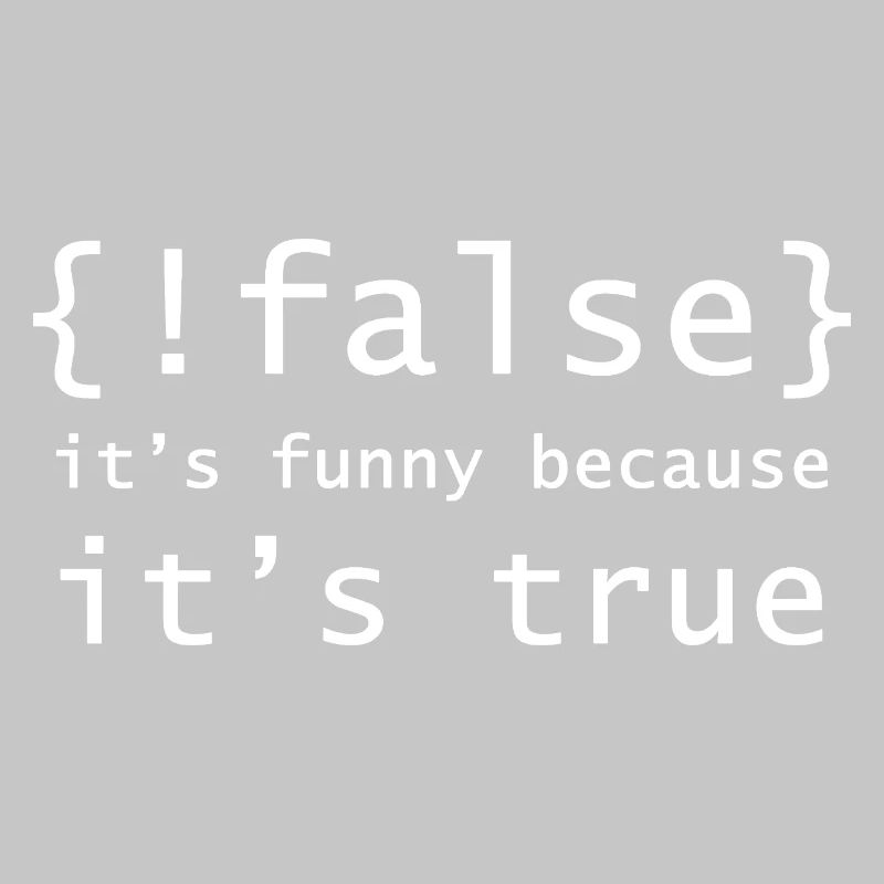 Boolean Pun: It's True