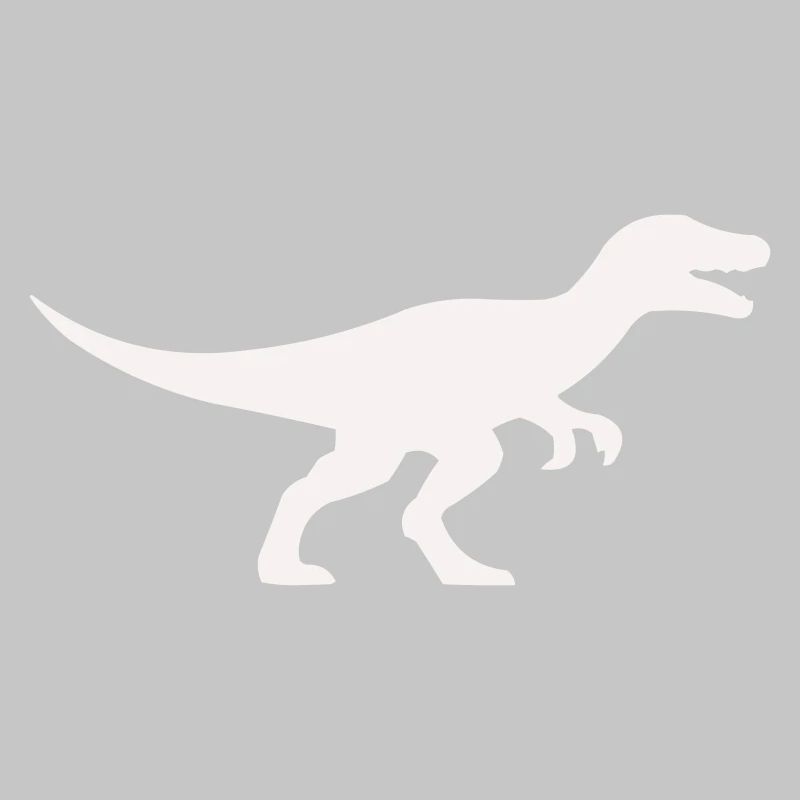 Raptor T Rex Silhouette