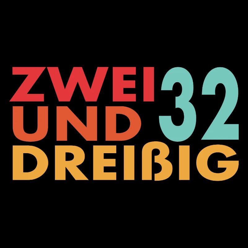 32. Geburtstag Geschenkidee