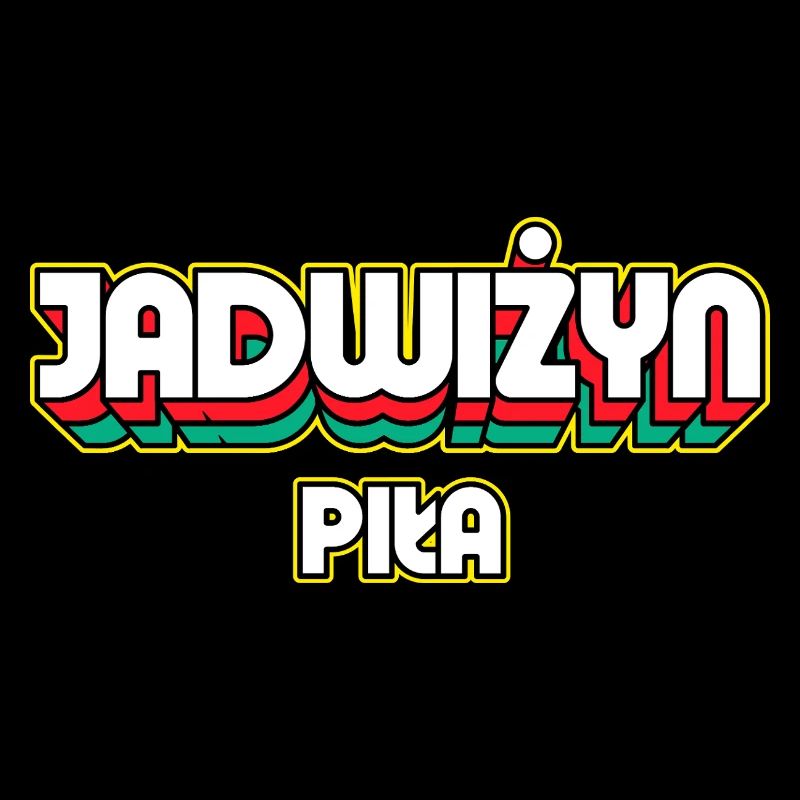 Jadwiżyn Piła. Nom du district rétro