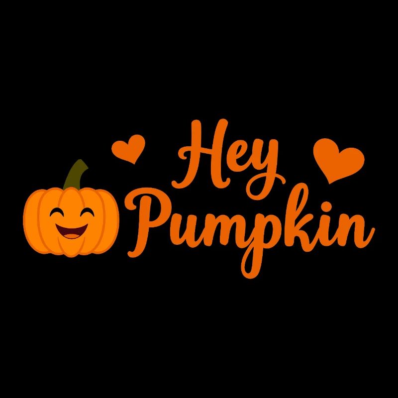 Hey citrouille mignon design d’automne