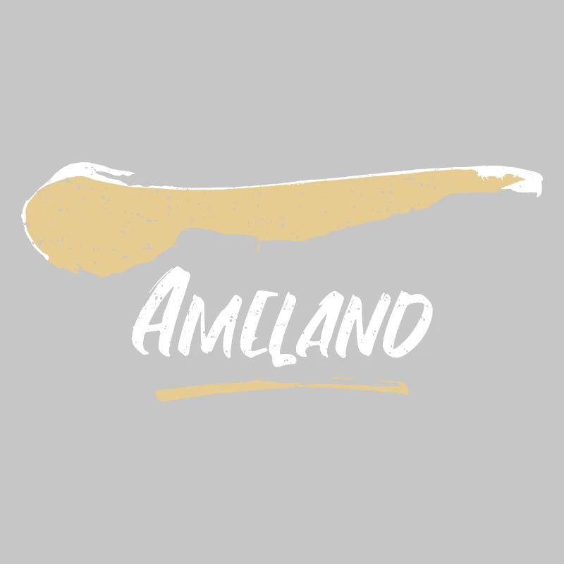 Ameland | Vintage Map Retro