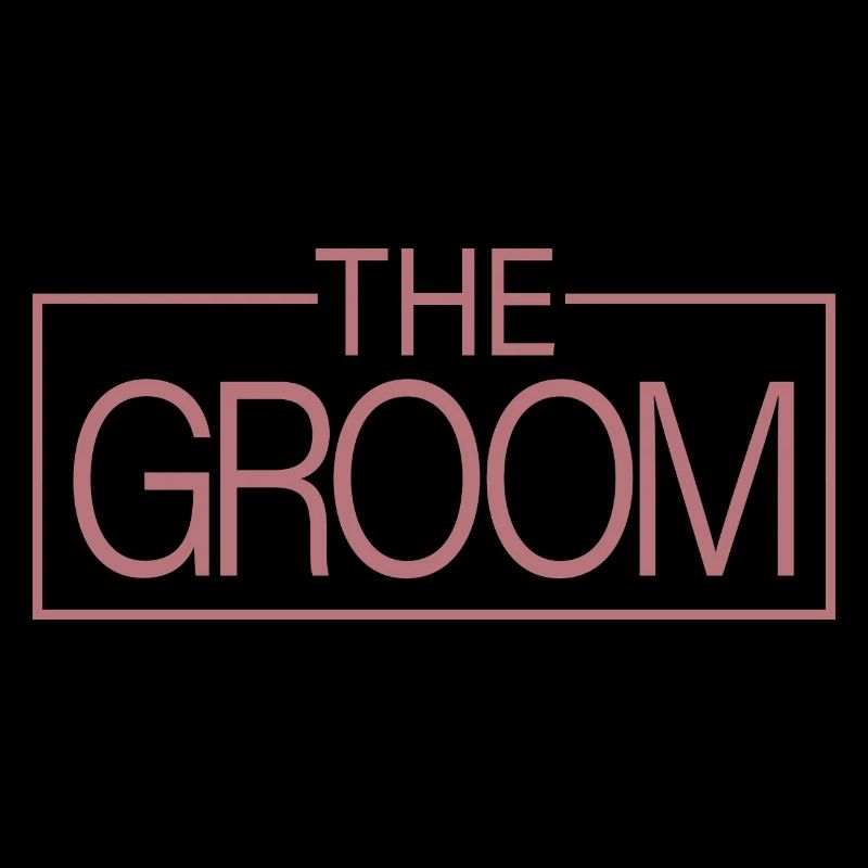 The Groom Matching Bride Wedding Bachelor Groom