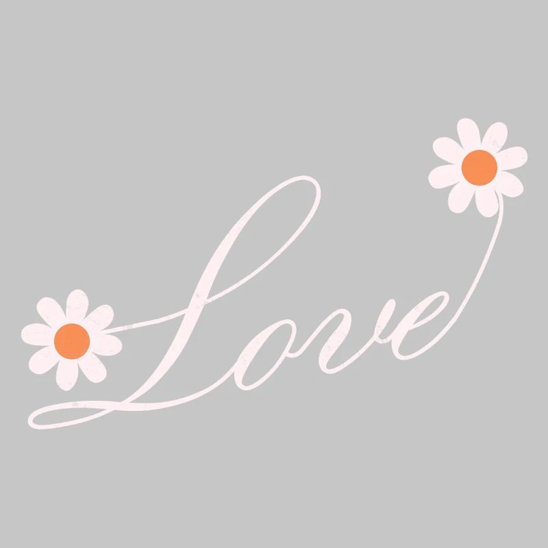 Conception de script d’amour floral