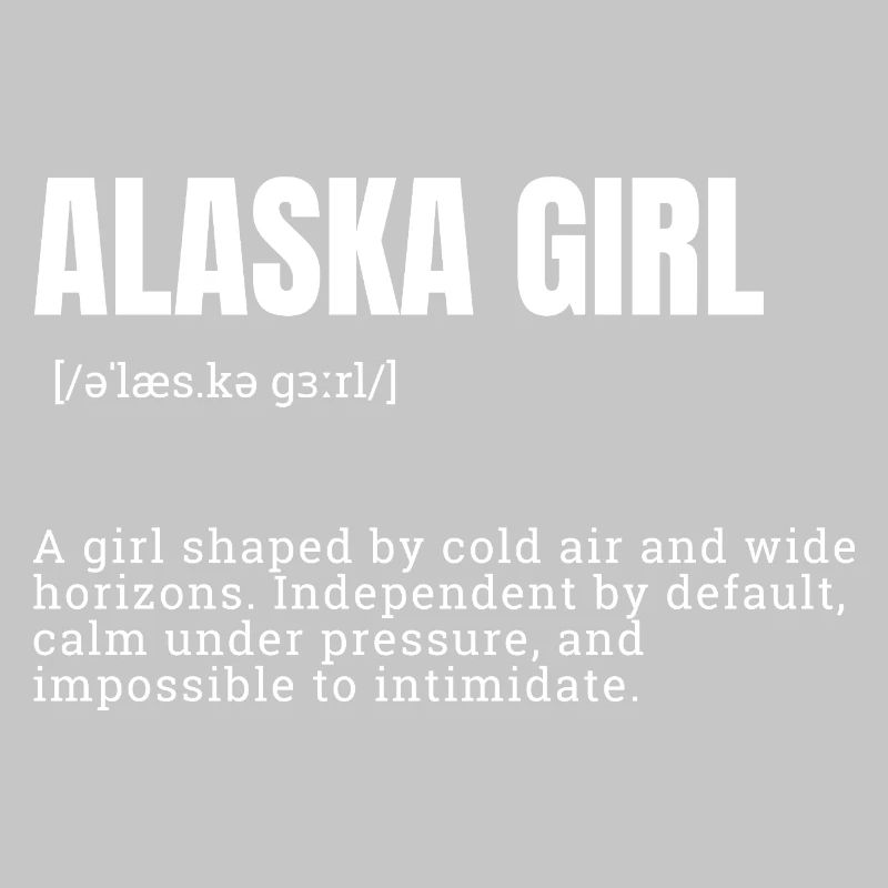 Typographie d’AlaskaGirl Bold