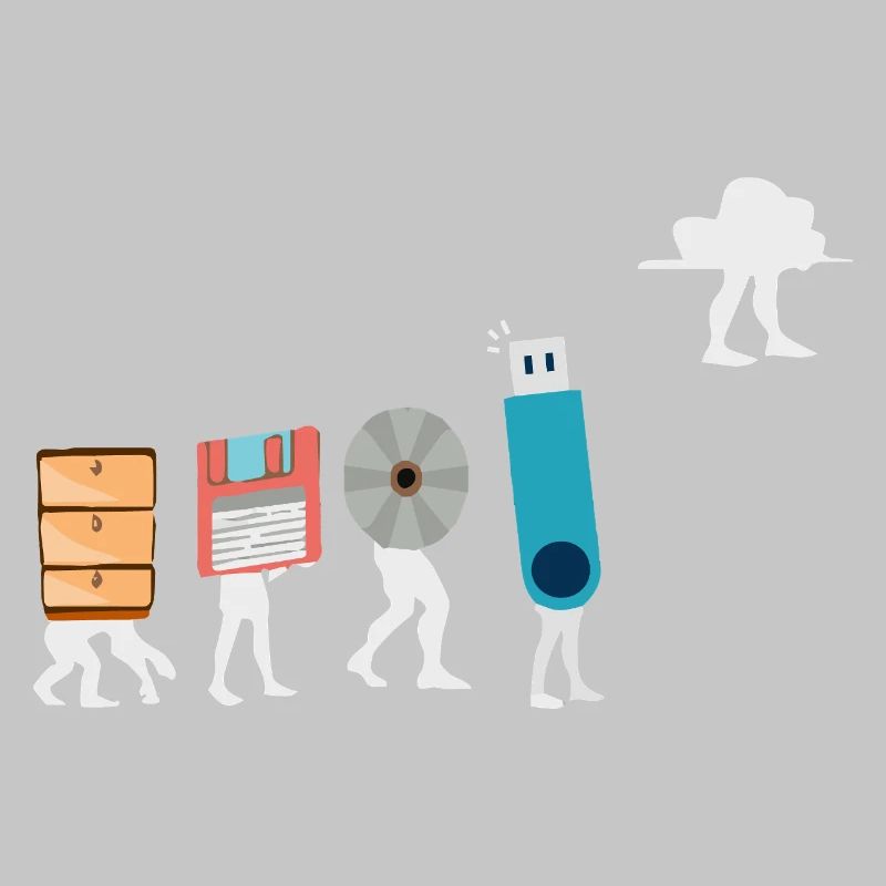 Cloud Computing Funny Programmer Data AI Software
