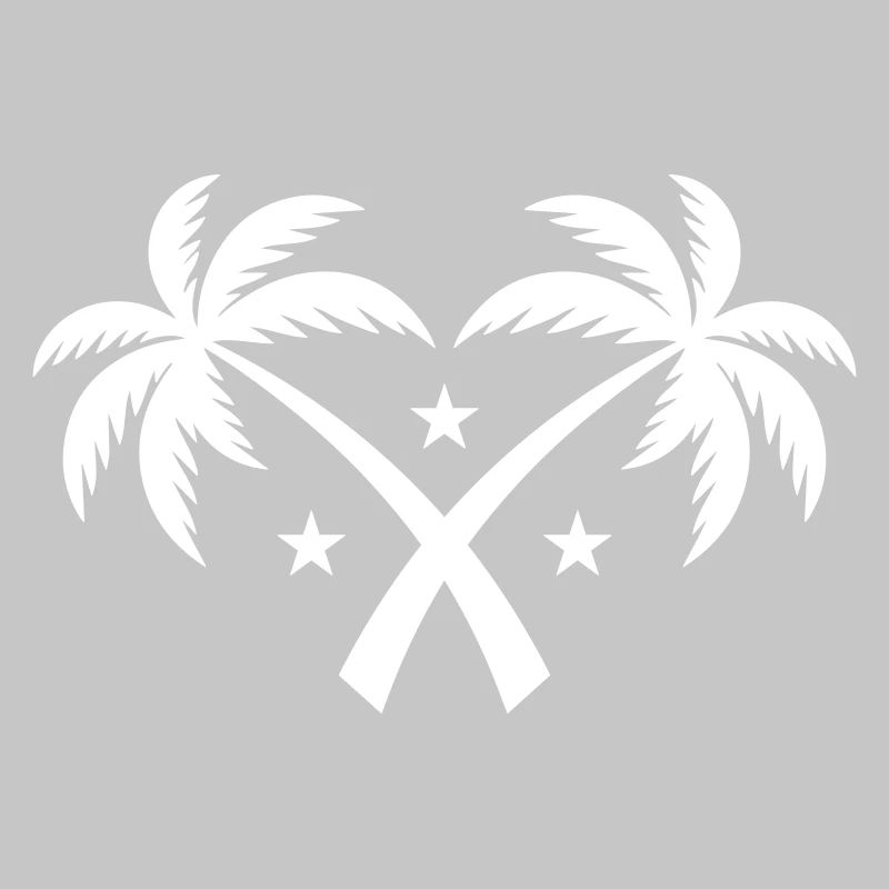 Palm Tree Symbol Island