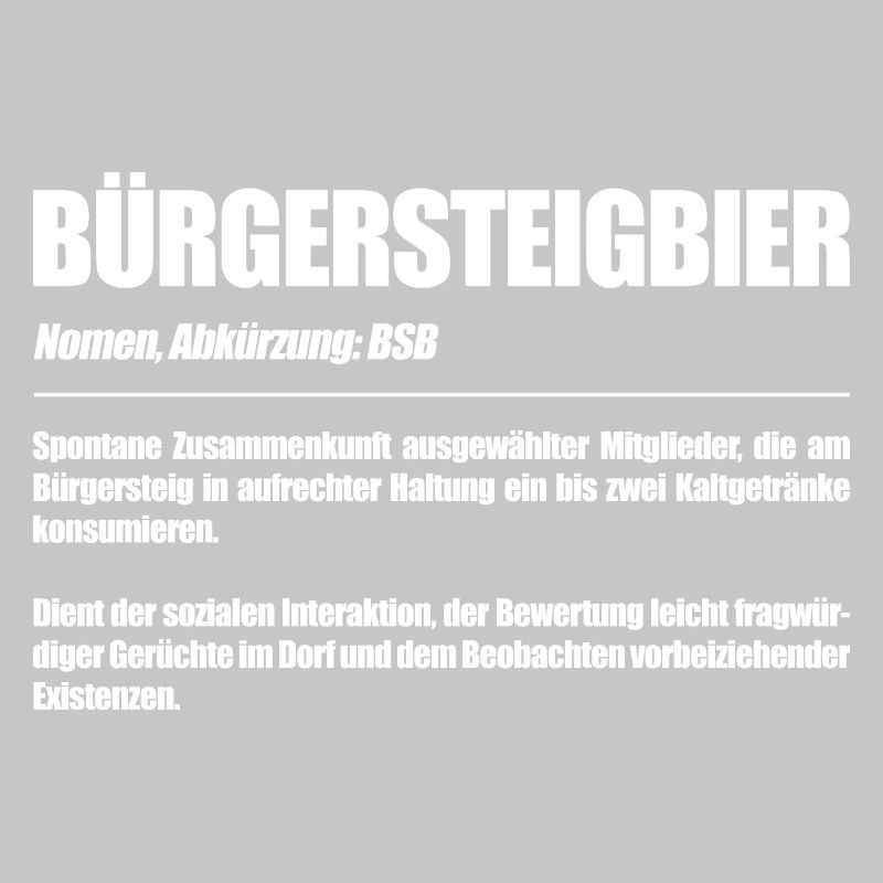 Bürgersteigbier Ortskontrollfahrt OKF