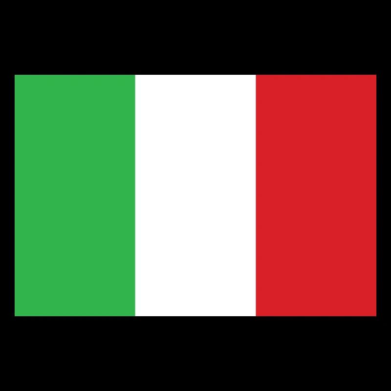 Drapeau de l’Italie Conception verticale