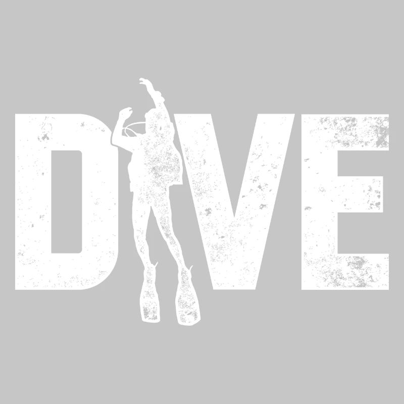 Dive Icon on Bold DIVE Text