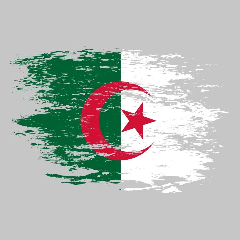 Drapeau de l’Algérie utilisé
