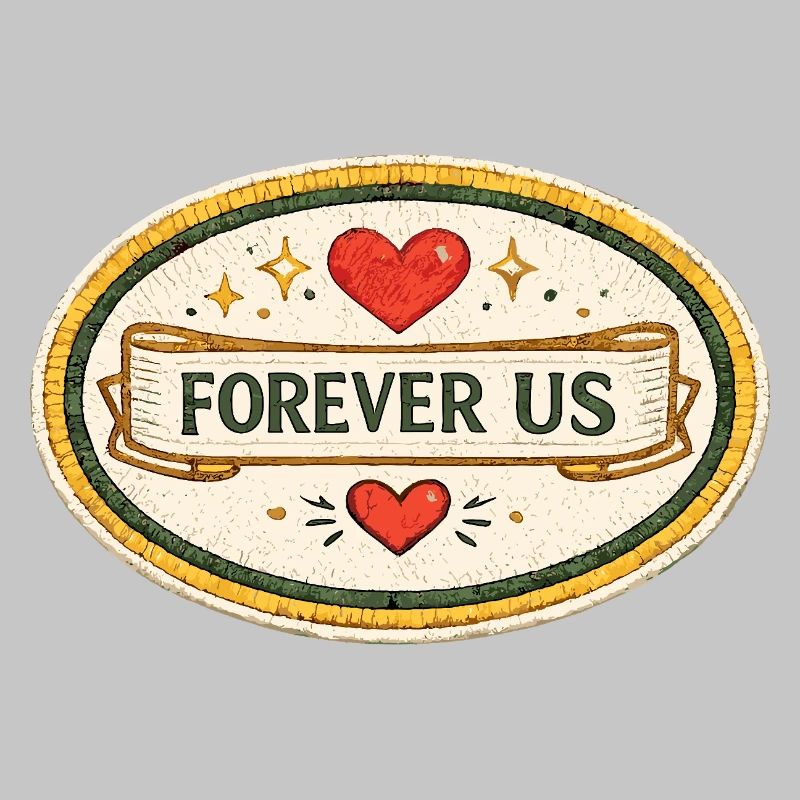 Forever Us Love Valentine's Day Design Gift