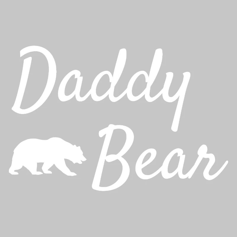 Daddy Bear Script-Logo
