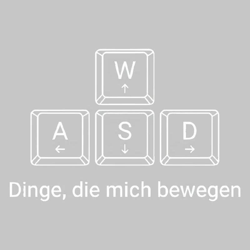 WASD Dinge die mich bewegen PC Computer