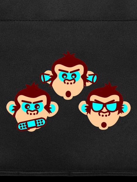 three wise monkeys