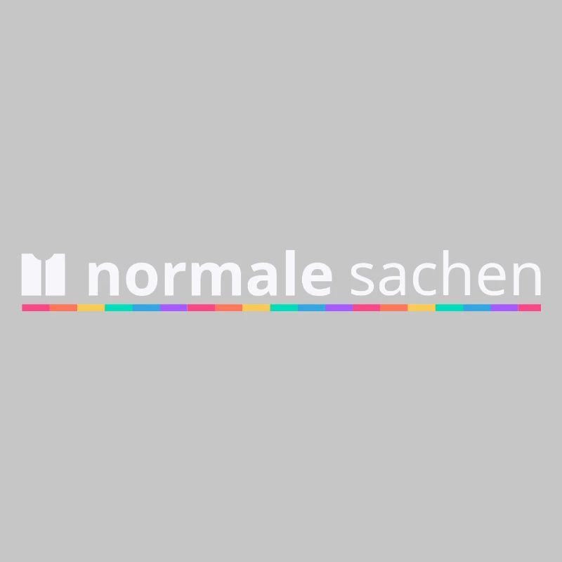 Normal Stuff Logo Arc-en-ciel