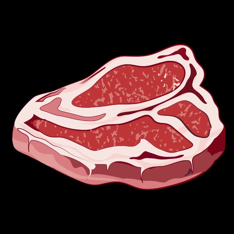 magnificent raw T Bone Steak for barbecues