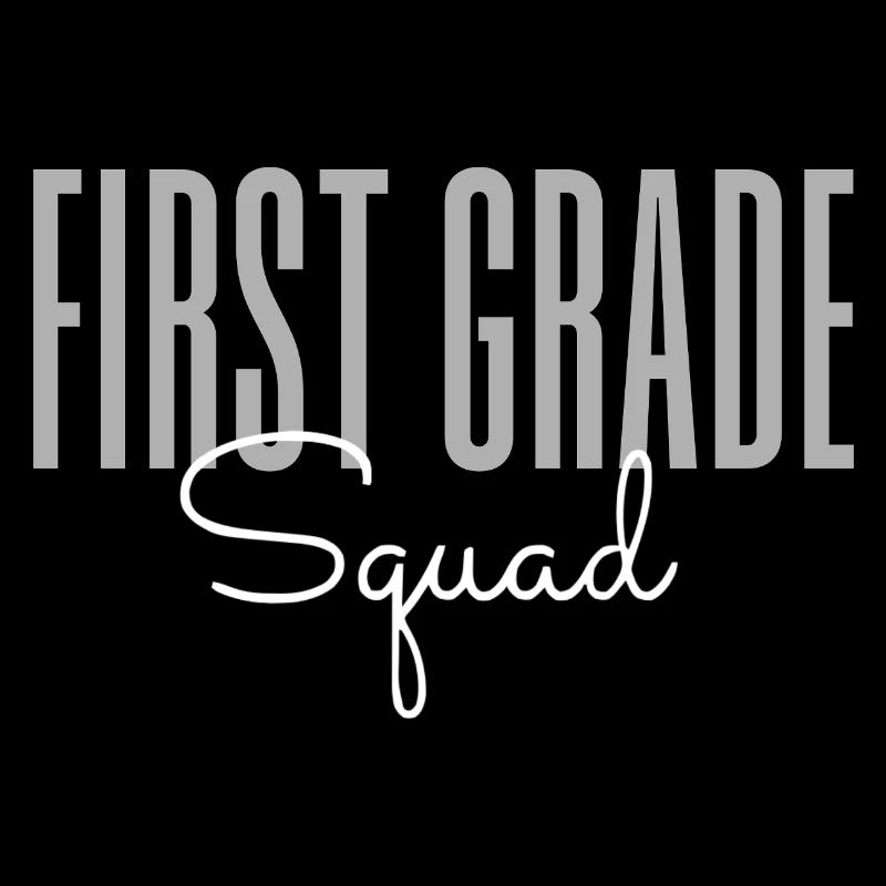 First Grade Squad – Cute Teacher & Student School