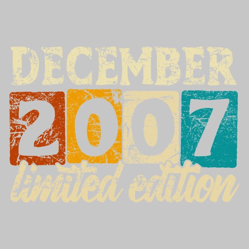 Édition limitée cadeau d’anniversaire de décembre 2007