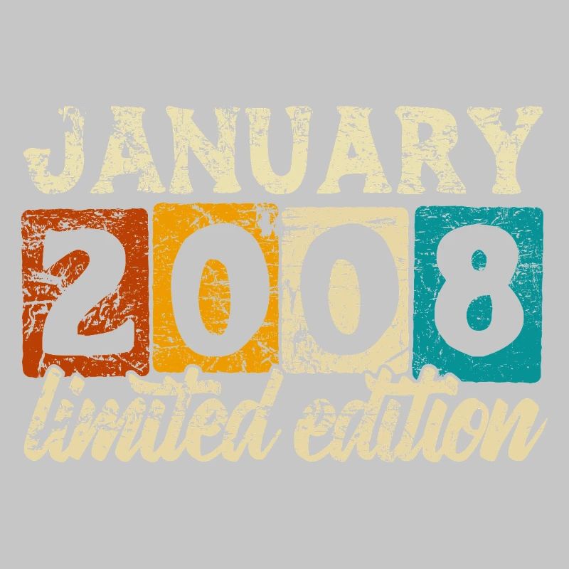 Édition limitée cadeau d’anniversaire de janvier 2008