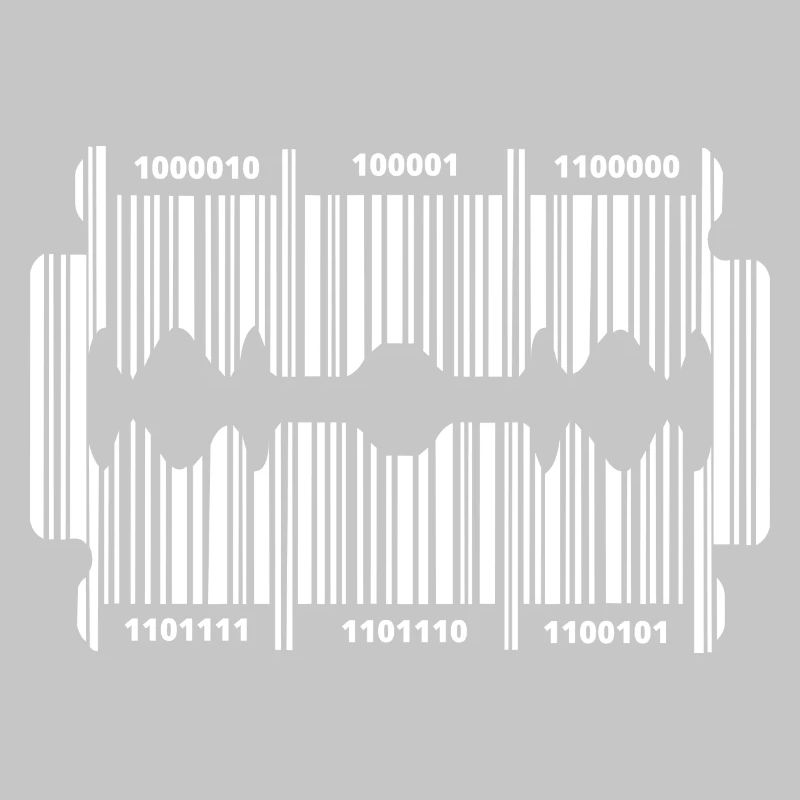 Rasierklinge mit Code