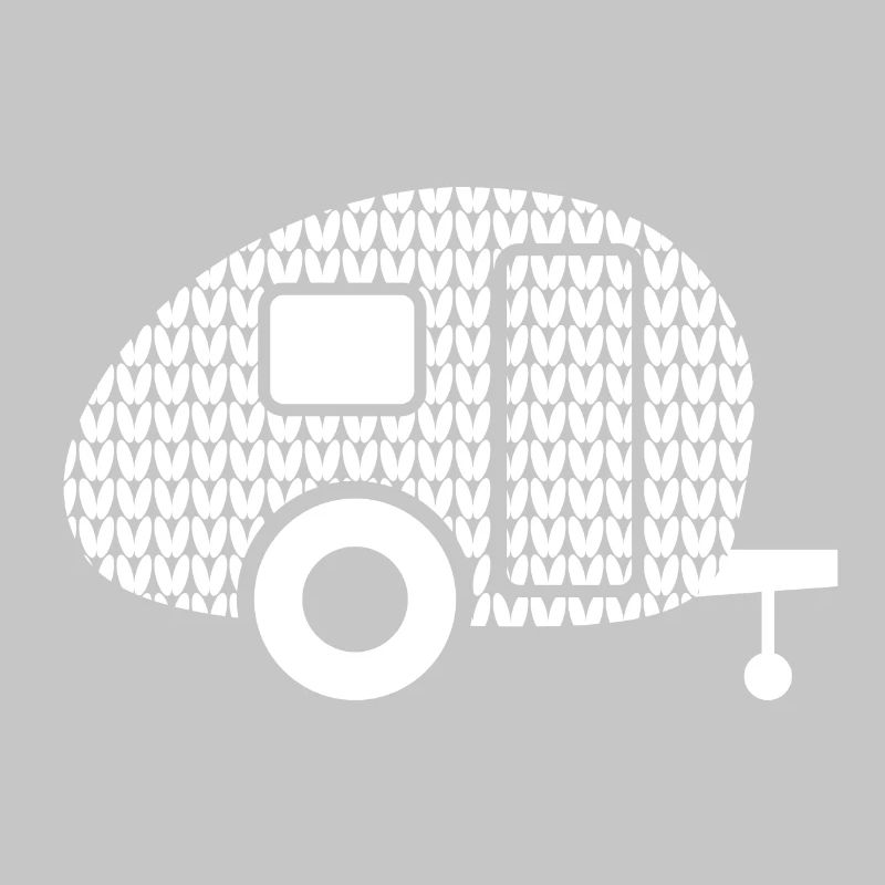 Caravan Camping Knitting Pattern Winter Caravan