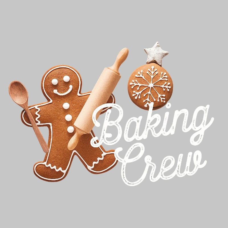 Baking Crew Gingerbread Man Cuisson de Noël