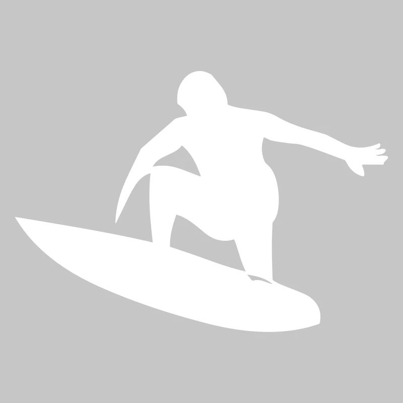 Surfer with surfboard