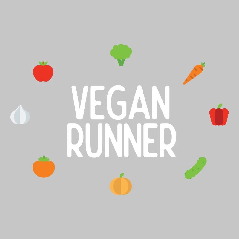 Coureur végétalien