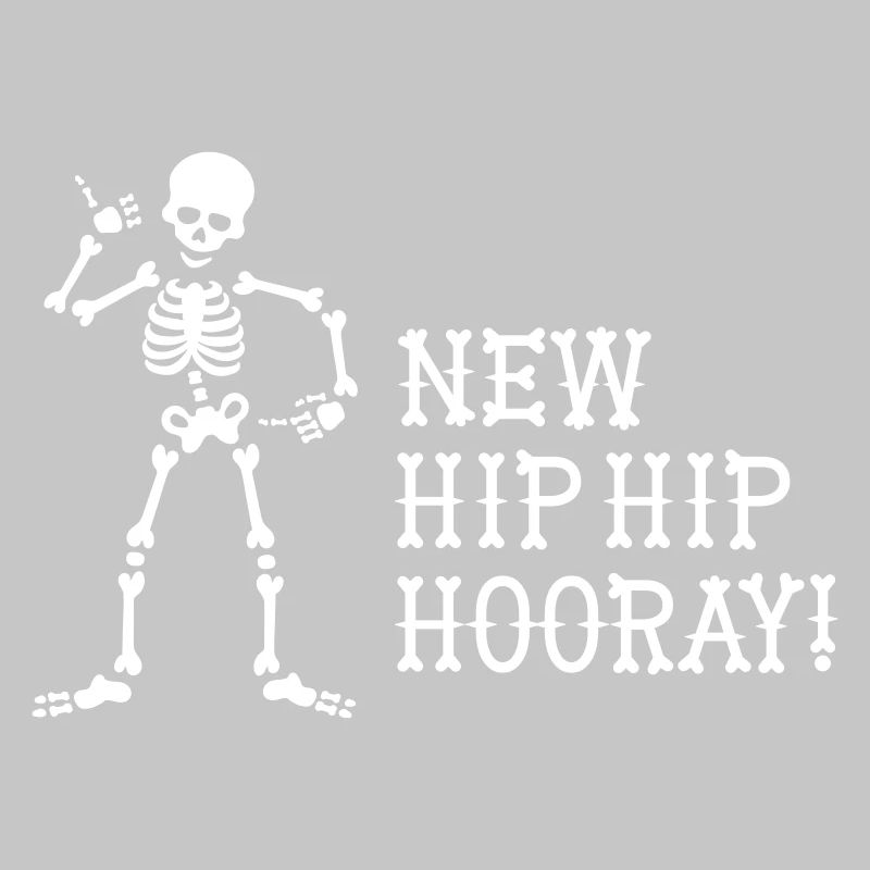 New Hip Hip Hooray Hip operation surgery gift idea