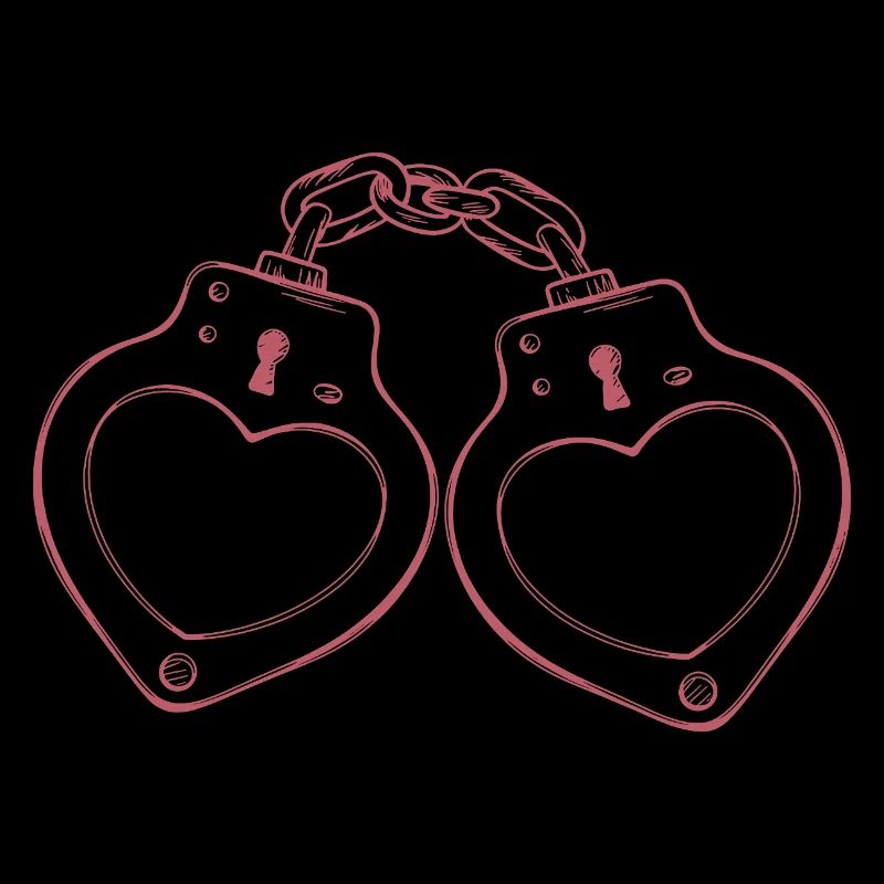 Handschellen Herz Liebe 