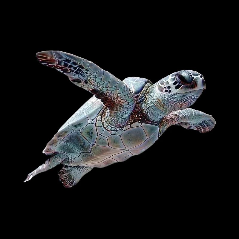 Geometrische Schildkröte Muster
