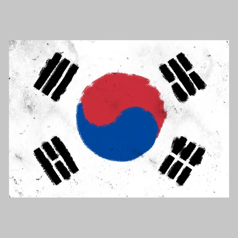 Drapeau de la Corée du Sud