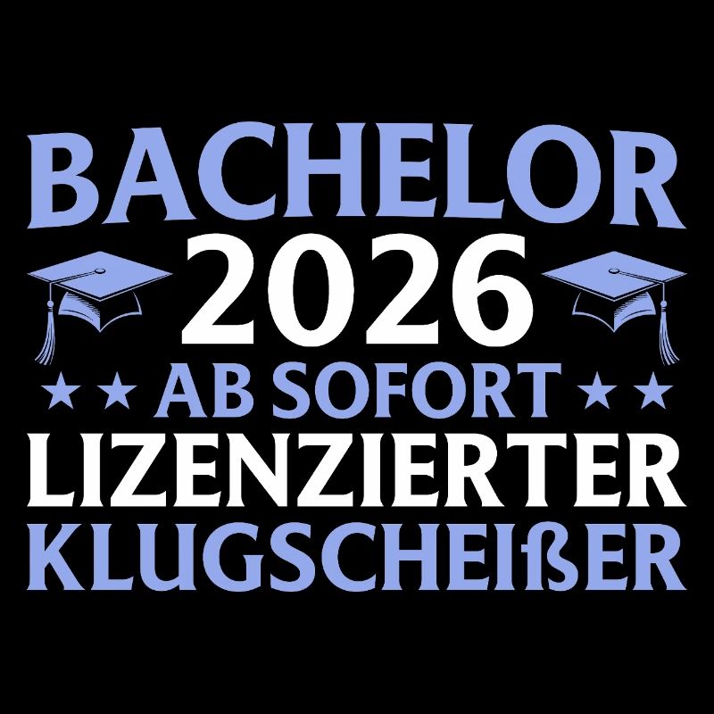 Studium geschafft 2026 Bachelor Abschluss Geschenk