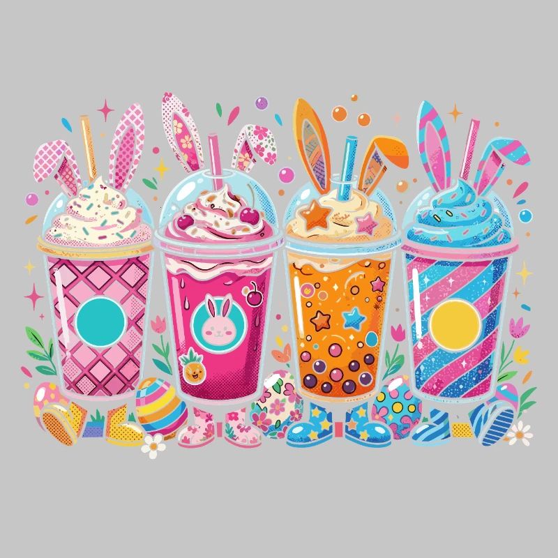 Easter Bunny Shake Set