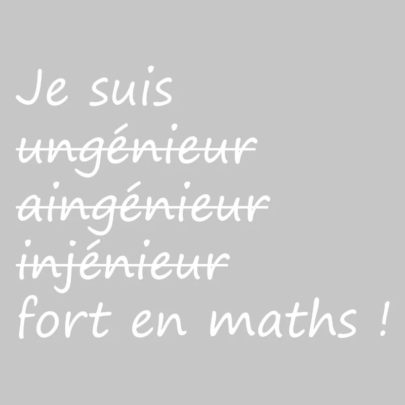Je suis fort en maths !
