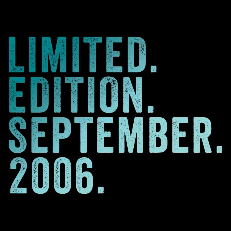 limitierte Auflage zum 18. Geburtstag September 20